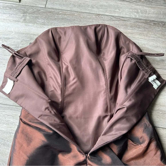 NWT  IZIDRESS Strapless Sequins Evening Bride Cocktail Dress - Picture 12 of 16